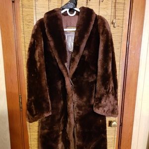 Mouton Lamb Sheared Fur Coat